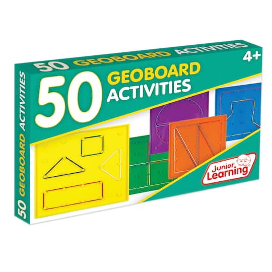 Junior Learning&#xAE; 50 Geoboards Activities